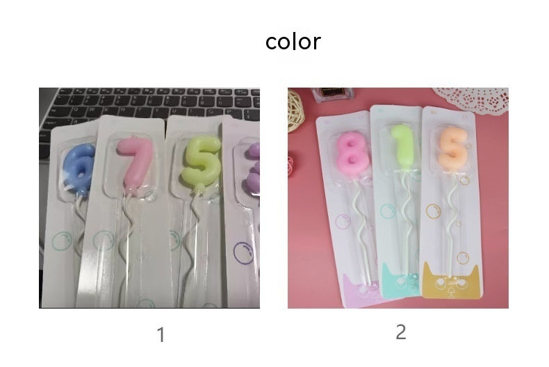 Spinning Birthday Candles - Rotating Number Fun | Tillmart