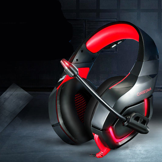 Wired Gaming Headset K1-B with LED & USB | Tillmart