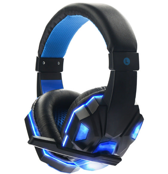 Wired Gaming Headphones Mic - LED Light Headset | Tillmart