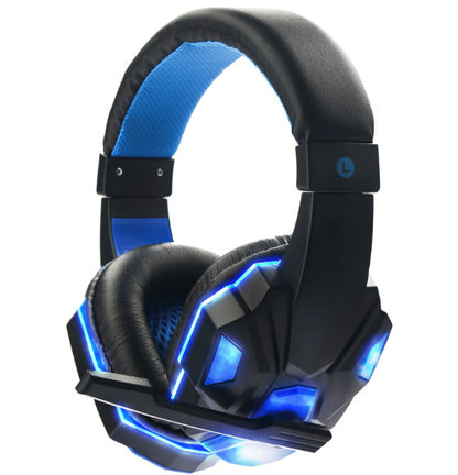 Wired Gaming Headphones Mic - LED Light Headset | Tillmart