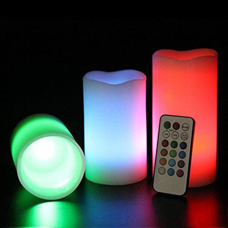 Luma Flameless LED Candles - Flickering Light Set | Tillmart