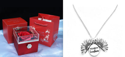 Romantic Soap Flower Gift Box - Jewelry Pack | Tillmart