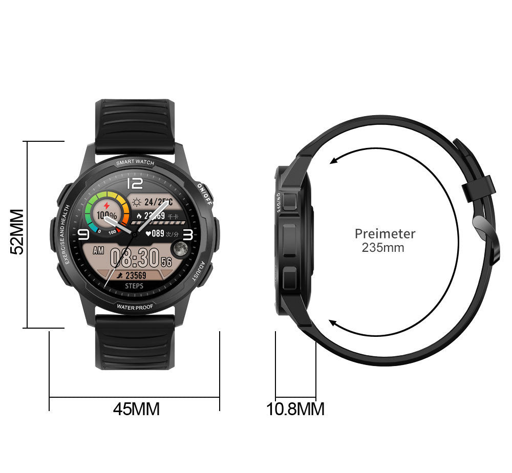 Touch Screen Smart Watch Fitness Tracker | Tillmart