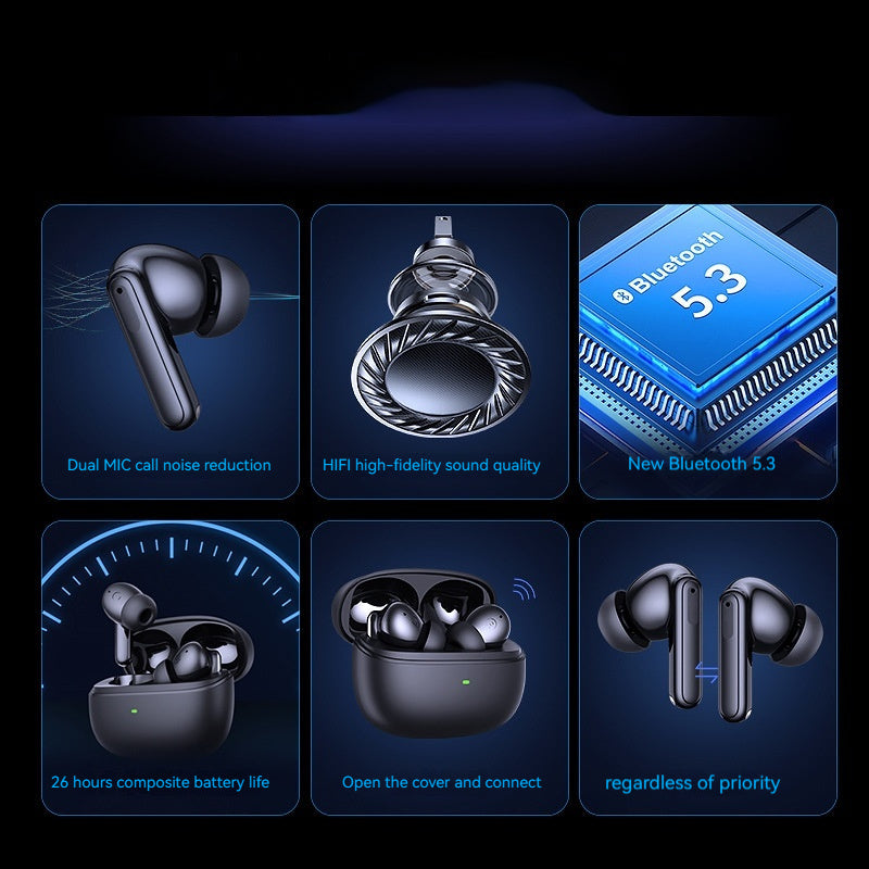 Bluetooth 5.3 Earbuds - Noise Cancelling | Tillmart
