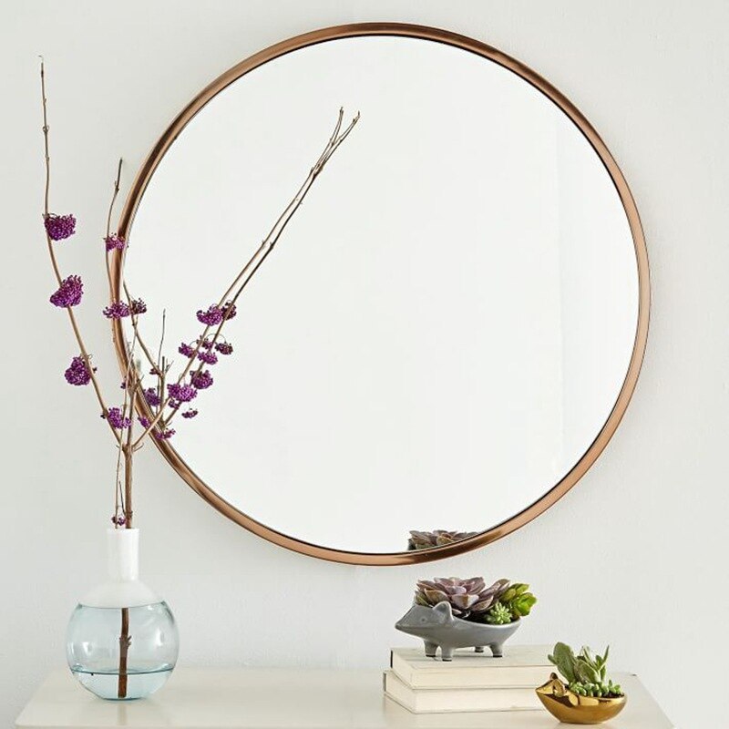 Wall-Mounted Decorative Bathroom Mirror