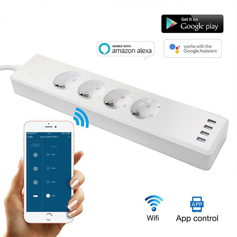 Smart Plug Alexa Control with USB | Tillmart
