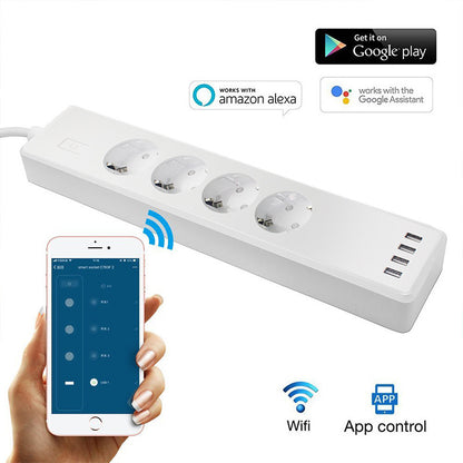 Smart Plug Alexa Control with USB | Tillmart