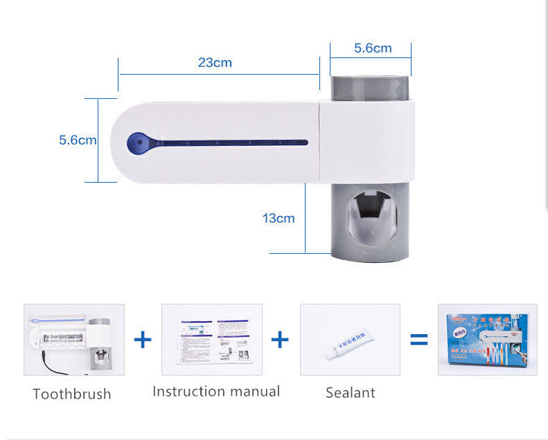 UV Toothbrush Holder - Automatic Disinfection | Tillmart