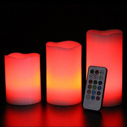 Luma Flameless LED Candles - Flickering Light Set | Tillmart