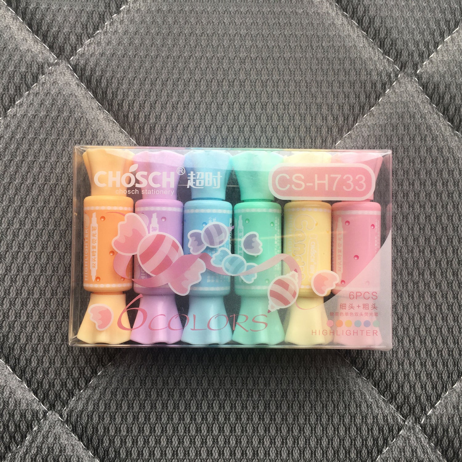 Candy Color Highlighter Pens Set | Tillmart Stationery