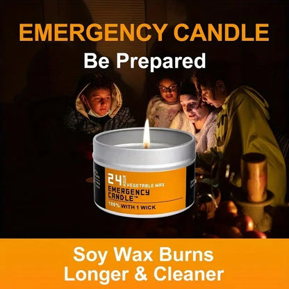 Windproof Emergency Candles 4-Pack | Tillmart