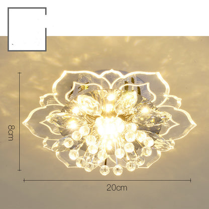 Modern Minimalist Crystal Corridor Lamp
