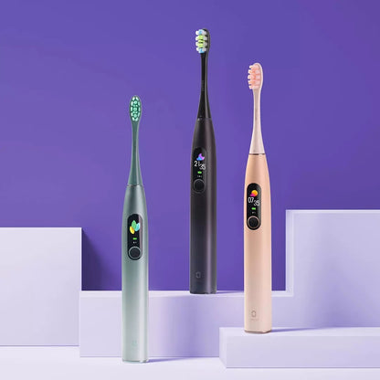 Sonic Electric Toothbrush Set with Touchscreen | Tillmart