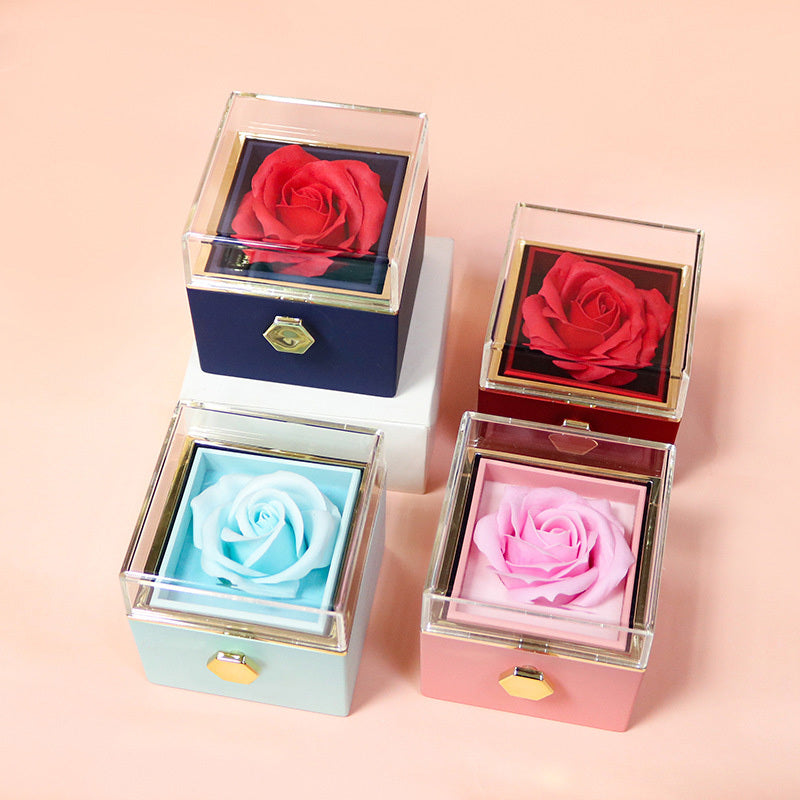 Romantic Soap Flower Gift Box - Jewelry Pack | Tillmart