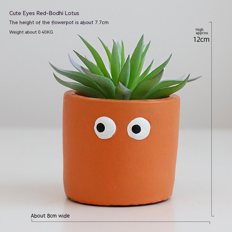 Nordic INS Style Fake Succulent Plant Pot