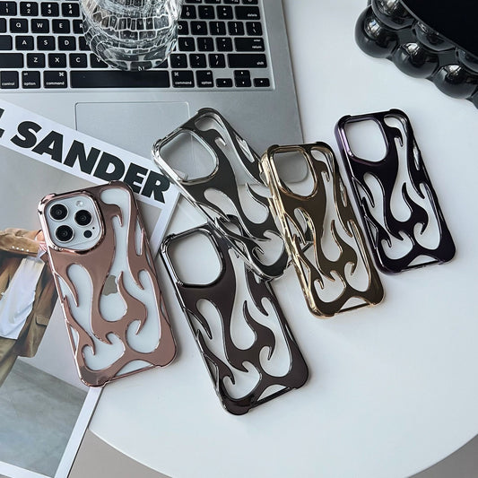TPU Phone Case Apple - Flame Pattern Cover | Tillmart