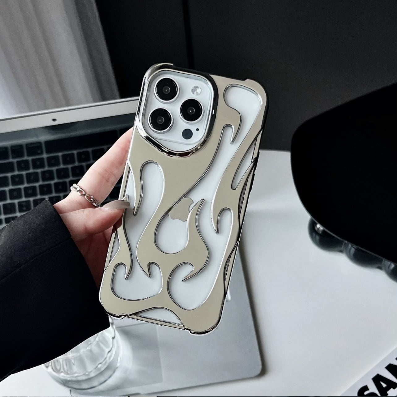 TPU Phone Case Apple - Flame Pattern Cover | Tillmart