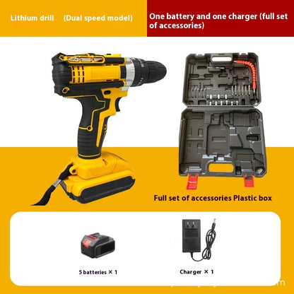 High Torque Lithium Impact Drill + 2 Batteries | Tillmart