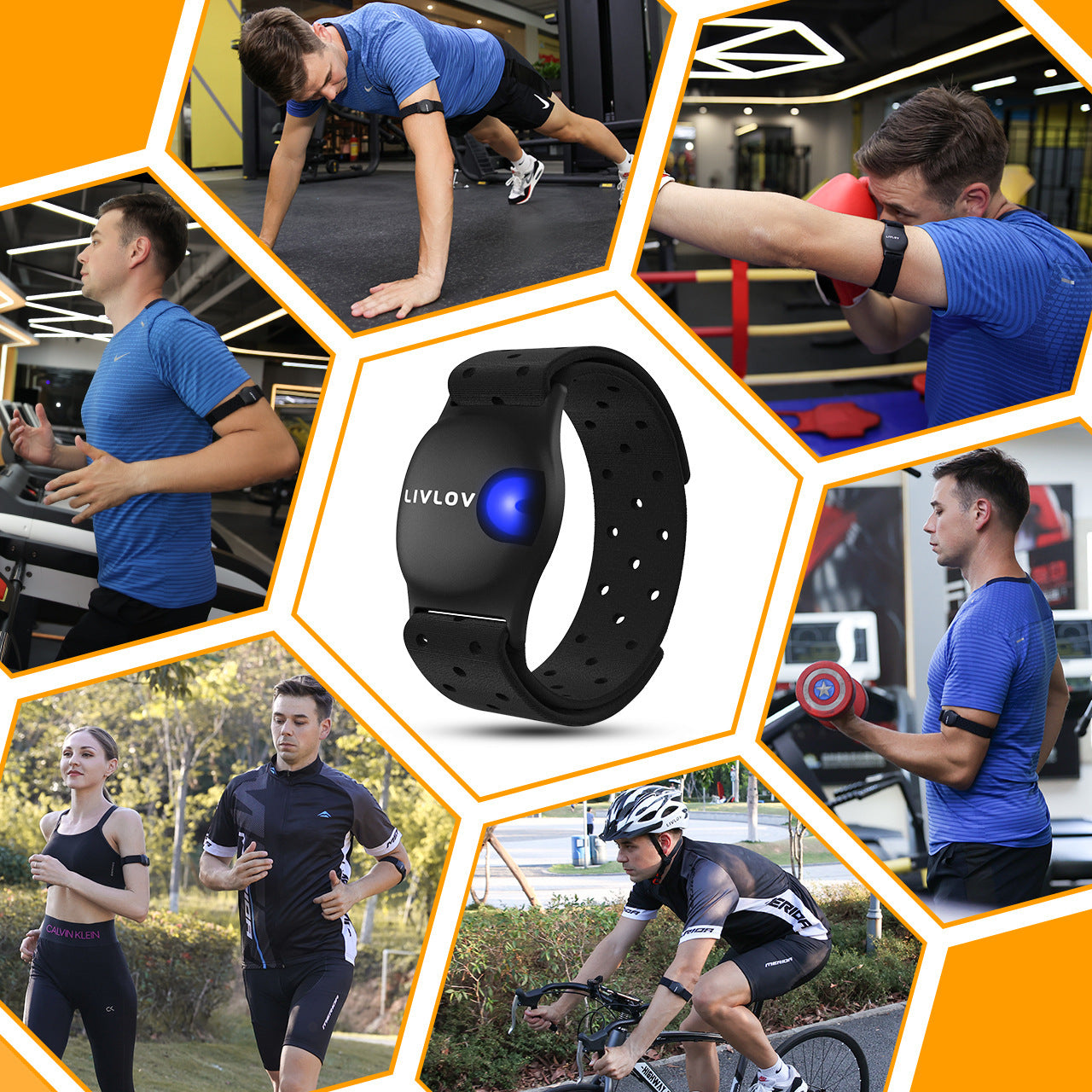 Outdoor Fitness Tracker V9 - Heart Rate Monitor | Tillmart