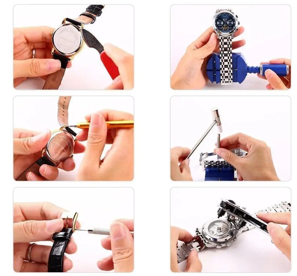 147-Piece Watch Repair Tool Kit & Case Opener | Tillmart