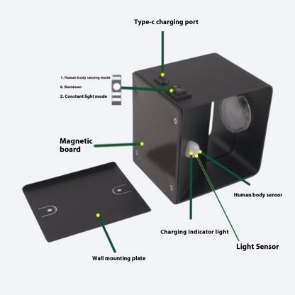 Motion Sensor Wall Lamp RGB - Lighting | Tillmart