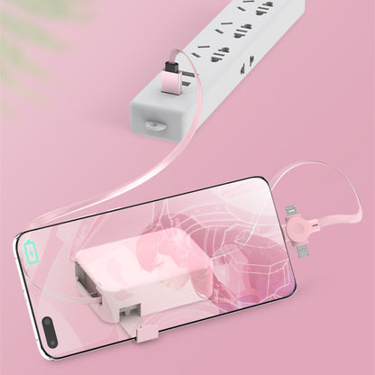 4-in-1 Charging Cable Macaron - Phone Stand | Tillmart