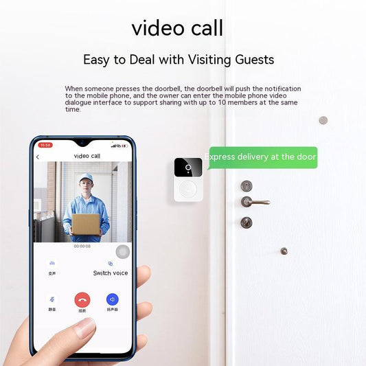 Smart Visual Doorbell X9: Wireless Home Remote