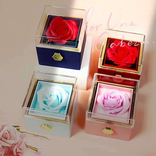 Romantic Soap Flower Gift Box - Jewelry Pack | Tillmart