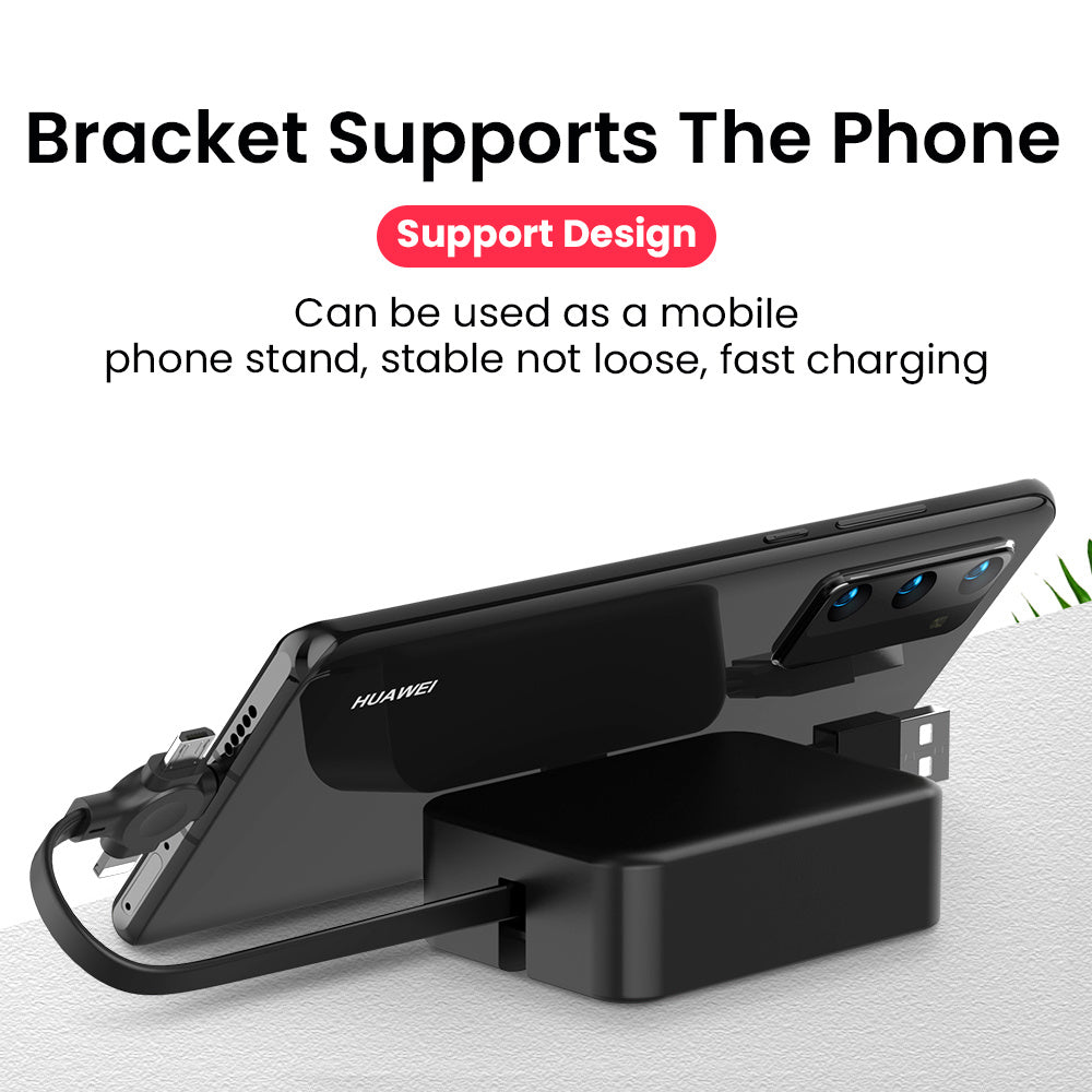 4-in-1 Charging Cable Macaron - Phone Stand | Tillmart