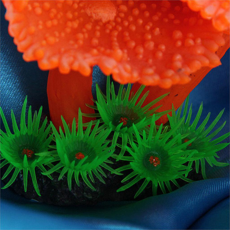 Artificial Coral Plant Decor