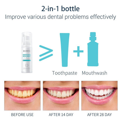 Whitening Toothpaste Mousse - Fresh Teeth | Tillmart
