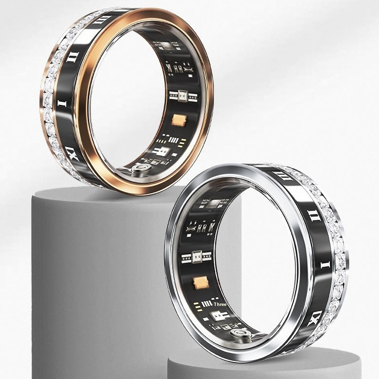 Smart Ring Diamond Inlaid - Multi-Functional Ring | Tillmart