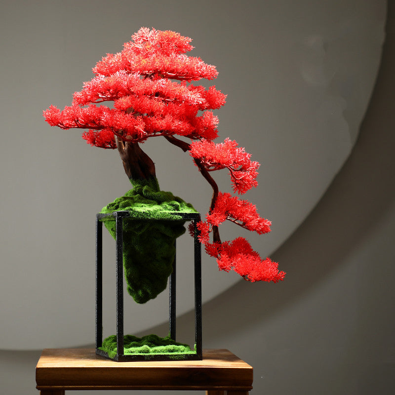 Handcrafted Bonsai Decor - Indoor Green Plant Art | Tillmart