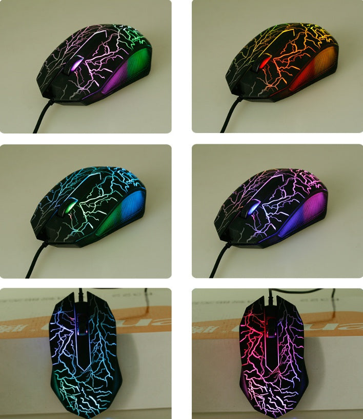 High-Precision Gaming Mouse Ergonomic USB Wired | Tillmart 