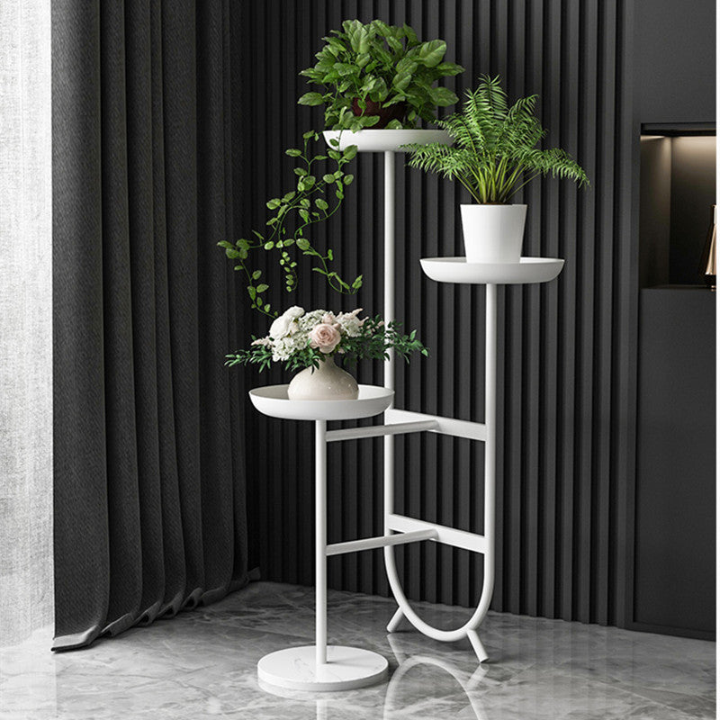 Iron Flower Rack Stand – Indoor Plant Display | Tillmart
