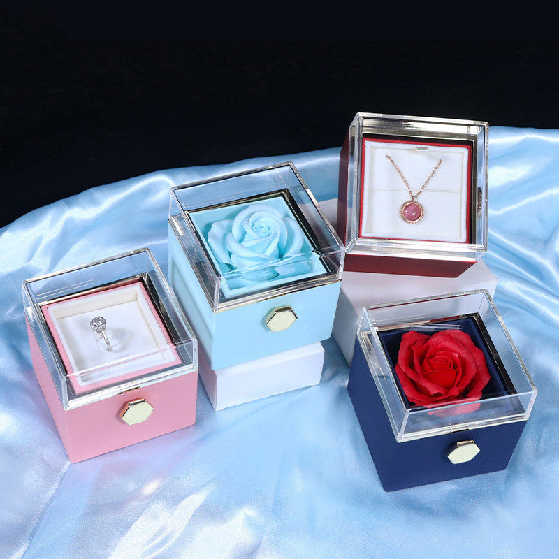 Romantic Soap Flower Gift Box - Jewelry Pack | Tillmart