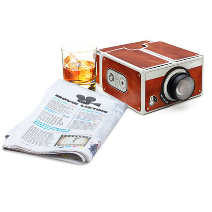 Portable Projector Zoom Lens - DIY Smartphone Theater