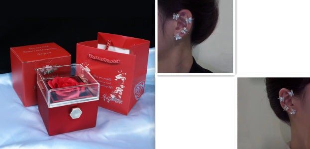 Romantic Soap Flower Gift Box - Jewelry Pack | Tillmart