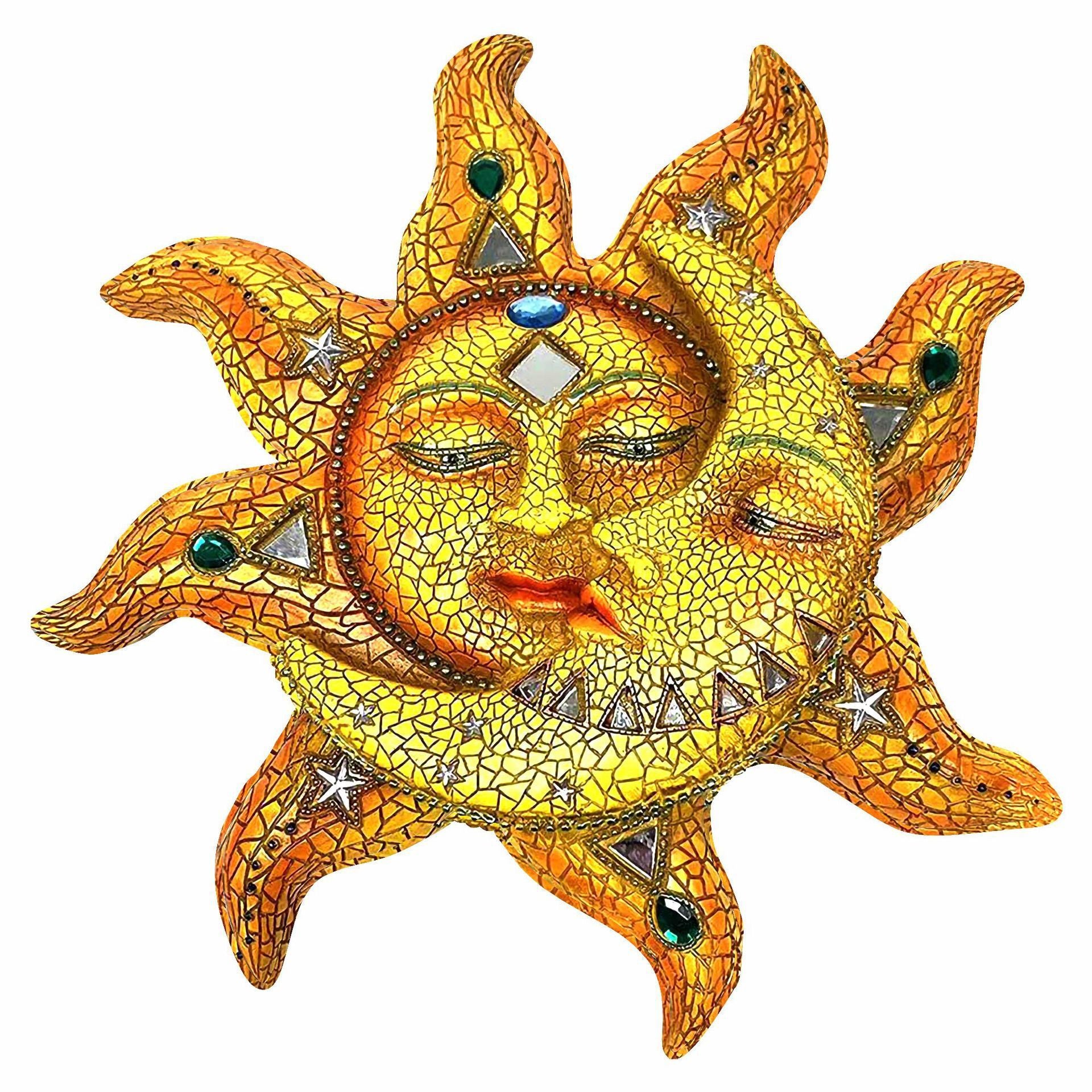 Sun and Moon Wall Art Metal Decor | Tillmart