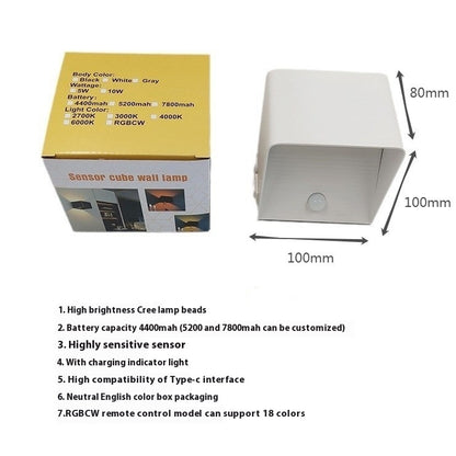 Motion Sensor Wall Lamp RGB - Lighting | Tillmart