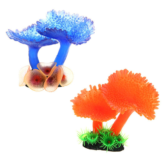 Artificial Coral Plant Decor