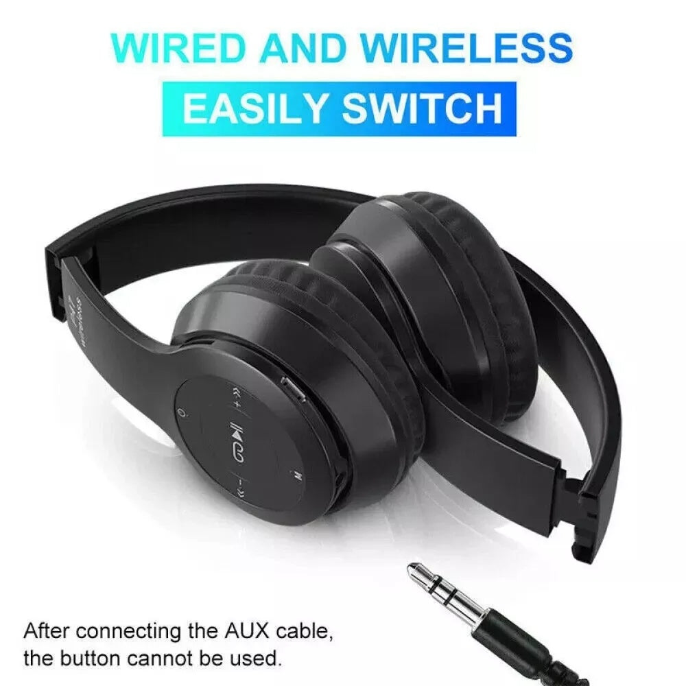 Wireless Bluetooth Headphones - Foldable Stereo | Tillmart 