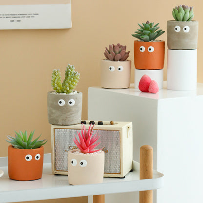Nordic INS Style Fake Succulent Plant Pot