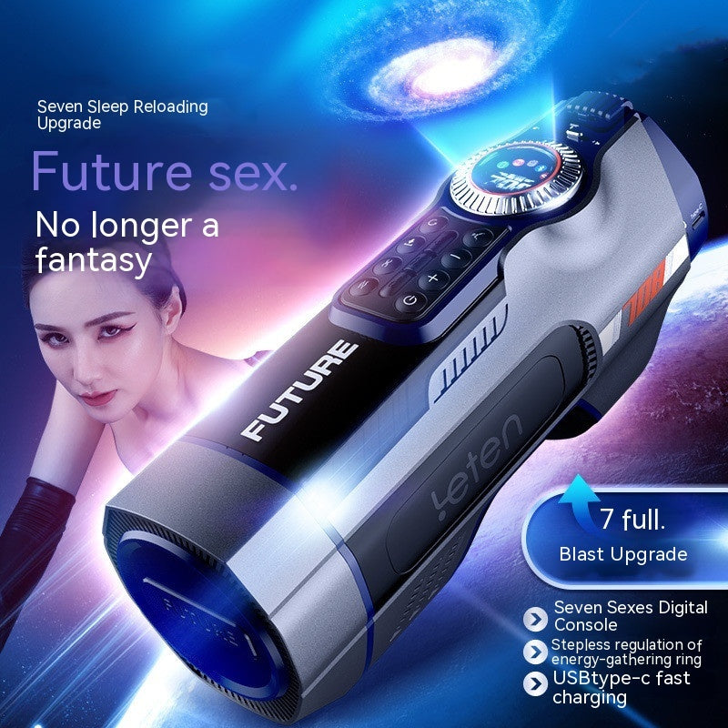 Leten Telescopic Male Device - Heating Pleasure | Tillmart
