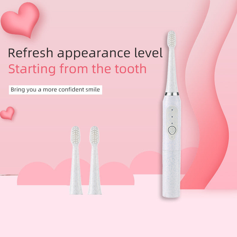 Electric Toothbrush with Two Brush Heads| Tillmart