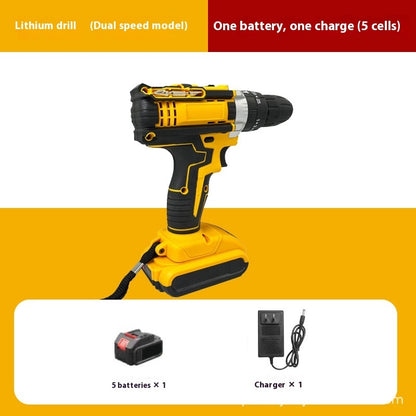 High Torque Lithium Impact Drill + 2 Batteries | Tillmart