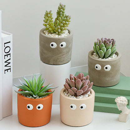 Nordic INS Style Fake Succulent Plant Pot