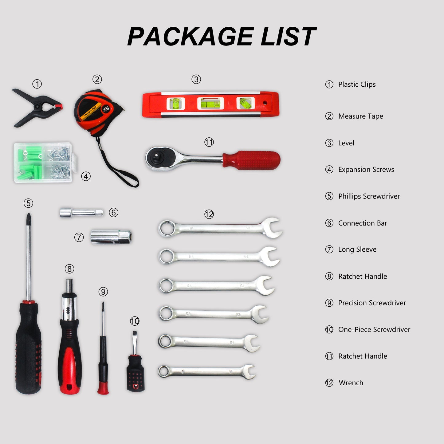 238-Piece Carbon Steel Tool Set in Toolbox | Tillmart