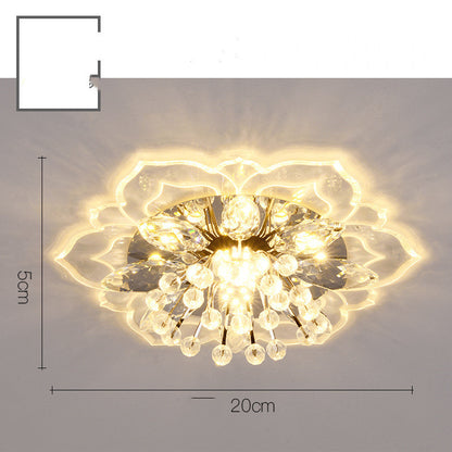 Modern Minimalist Crystal Corridor Lamp