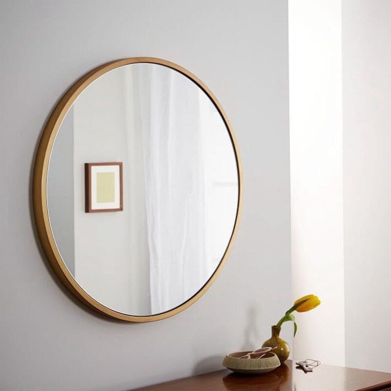 Wall-Mounted Decorative Bathroom Mirror